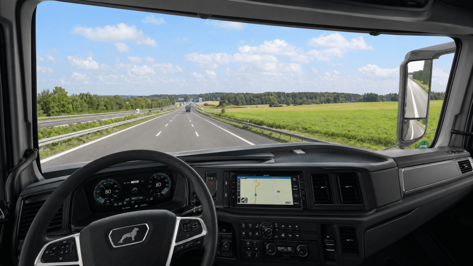 Ausbildung im LKW Cockpit – WS Akademie Duisburg